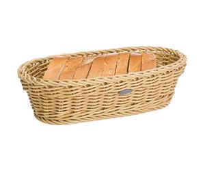 Saleen 2038798 Corbeille Ovale Beige Clair 28 x 16 x 8 cm