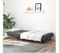 ""Sales Season""Canapé convertible 2 places - SHELD - CLIC-CLAC/Sofa-lit - gris foncé velours 200x84,5x69cm C6740970