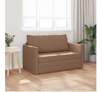 ""Sales Season""Canapé convertible/Fauteuil - SHELD - CLIC-CLAC/Sofa-lit - 110cm Cappuccino Simili cuir 124x71x78cm C9223966