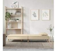 ""Sales Season""Canapé convertible/Fauteuil - SHELD - CLIC-CLAC/Sofa-lit - crème tissu 200x89x70cm C6174002
