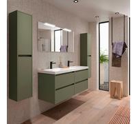 Salgar Noja Ensemble complet 1400 4 tiroirs Vert Satin