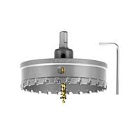 SALI Scie cloche TCT en carbure de tungstène - Scie cloche TCT avec foret de centrage revêtu de titane - Idéal pour les trous dans l'acier inoxydable, le fer, l'alliage, le bois, le plastique
