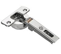 Charnière invisible - SALICE - Série 100 - pour porte min. 10 mm - boîtier 8 mm - ouverture 105°