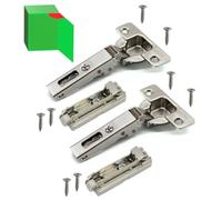 Salice Charnière universelle avec ouverture 110°, utilisation standard (2 loquets à fermeture automatique, col : 0 base H02 V. bois)