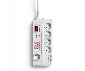 SALICRU Überspannungsschutz SPS SAFE MASTER, 5 Plugs+2xUSB
