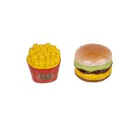 Salière et poivrière Burger et frites en céramique