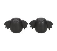 Salière et poivrière en forme d'aile de chauve-souris - Décoration de table d'Halloween unique pour salle à manger insolite