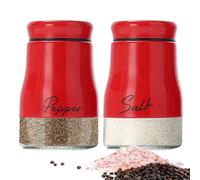 Salière Et Poivrière,Ensemble De Contenants À Épices,Shakers À Poivre Grande Capacité | Pour La Maison Appartement Cuisine Dortoir Ferme Comptoir Restaurant Camping Et Camping-Car