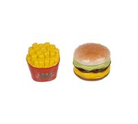 Salière et poivrière Hamburger et Frites Sel et poivre cuisine