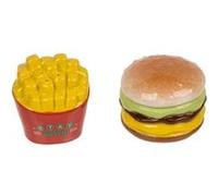 Salière et poivrière Hamburger et Frites Sel et poivre cuisine Multi G