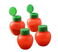 Salière et poivrière - Lot de 4 récipients de rangement - Distributeur manuel - Récipient à épices rechargeable - Ustensile de cuisine pour le camping et les voyages
