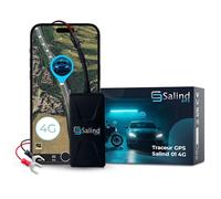 Salind Traceur GPS 4G, Connexion Directe Batterie, Câble 1,38m