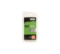 SALKI | Agrafes nº 80 | Blister de 1000 Unités | Calibre du Fil Numéro 80 de 12mm de large | Compatible avec Agrafeuses Pneumatiques | Parfaites pour la Tapisserie