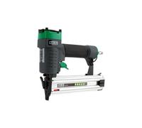 SALKI | Agrafeuse Pneumatique CSK B12 | Pistolet d'Agrafes Pneumatique | Agrafeuse pour Charpenterie Compatible avec Clous BRAD AX 1,2 | Vert