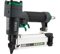 SALKI | Agrafeuse Pneumatique CSK P06 - Pistolet à Agrafes et Clous PIN 0,6 mm - Idéal pour Travaux de Précision, Menuiserie et Bricolage