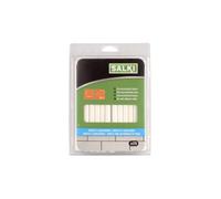 SALKI | Colle termofusible | Joints et Sanitaires | 25 unités | 12x95mm | Couleur Blanc