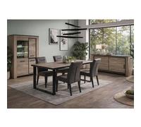 Salle à manger complète moderne en bois OLIVE