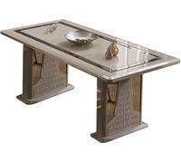 Salle à manger Ensemble de salle à manger Ensemble complet Console Miroir 7pcs.