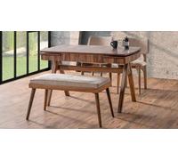 Salle à manger Ensemble de tabourets Haute qualité Ensemble table 2x chaises Design Meubles modernes