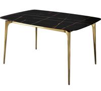 Salle à manger Groupe complet Set 7pcs Table Tables Luxe Bois Meubles Nouveau