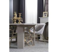 Salle à manger Meubles modernes Table de salle à manger de luxe 4x chaises Ensemble moderne