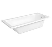 Salle de bain rectangulaire d'angle baignoire blanche baignoire d'angle arrondi Nouveau