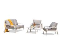 Salon de jardin 5 places en aluminium