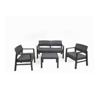 Salon Jardin Kilimandjaro Anthracite Confort Et Design Pour Extérieur - Ipae Progarden