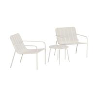 Salon de Jardin 3 Pièces "Minos" 74cm Beige