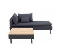 Salon De Jardin Détente Modularo, 1 Canapé + 1 Table Basse - Jardideco Multicolore