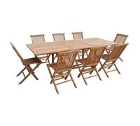 Happy Garden SETTEC05, Bois, 8 places, 1110 mm, 470 mm, 170 mm, 14 kg