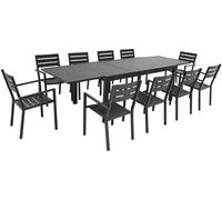 Happy Garden SET1268-66GA, Gris, 10 sièges, 1835 mm, 140 mm, 1035 mm, 30.8 kg