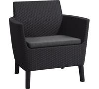Salon de jardin KETER Salemo DUO - 74 x 67 x 76 cm - graphite / gris - 2pcs
