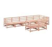 Salon de jardin modulable vidaxl vert 8 pieces 2 personnes 70 x 70 x 67 cm bois massif