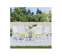 Salon de jardin Vidaxl vert 6 pieces Vert G