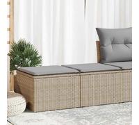 Salon de jardin vidaXL - Beige