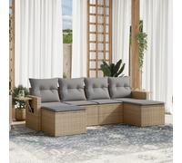 Salon de jardin vidaXL - Beige