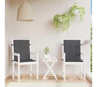 vidaXL Coussins de jardin à dossier bas