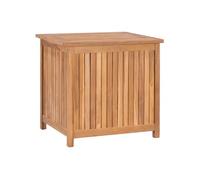 Boîte de rangement de jardin 60x50x58 cm Bois de teck solide