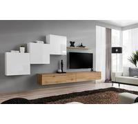 Salon Meuble TV 3x Armoire murale Étagère murale de luxe Design Sideboarad Meuble-paroi