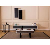 Salon moderne Ensemble de 6 pièces de support TV Design Armoire murale en bois Aménagement