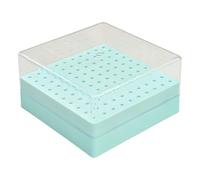 Salon Nails Art Accessoires Organisé 100 Trous Boîte de Rangement Pratique pour Forets et Outils Nail Drill Bit Distributeur
