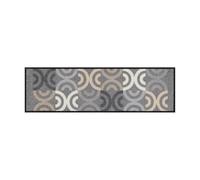 Salonloewe Borrby City-chic Paillasson et tapis d'entrée - 30 x 100 cm - Paillasson et paillasson pour l'intérieur - Gris