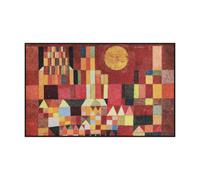 Salonloewe Castle and Sun Paillasson d'artiste lavable 075 x 120 cm