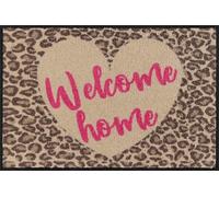 Salonloewe Leo Fashion pink I Paillasson lavable, 50 x 75 cm, rose, paillasson et paillasson pour l'intérieur