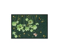 Salonloewe Lucky Time Paillasson d'entrée 50 x 75 cm avec motif pour l'intérieur et l'extérieur Lavable Avec beau design