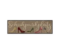 Salonloewe Mini tapis de stationnement Stiletto I paillasson et paillasson pour intérieur 30 x 100 cm