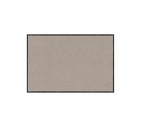 Salonloewe Paillasson lavable, sable, 050 x 075 cm, pour porte d'entrée, couleur unie, pour l'extérieur