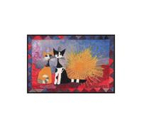 Salonloewe Paillasson Rosina Wachtmeister NOI 50 x 75 cm, Paillasson Lavable, Moderne, Rose