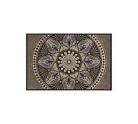 Salonloewe Paillasson Yara Taupe 050 x 075 cm - Pour intérieur et extérieur